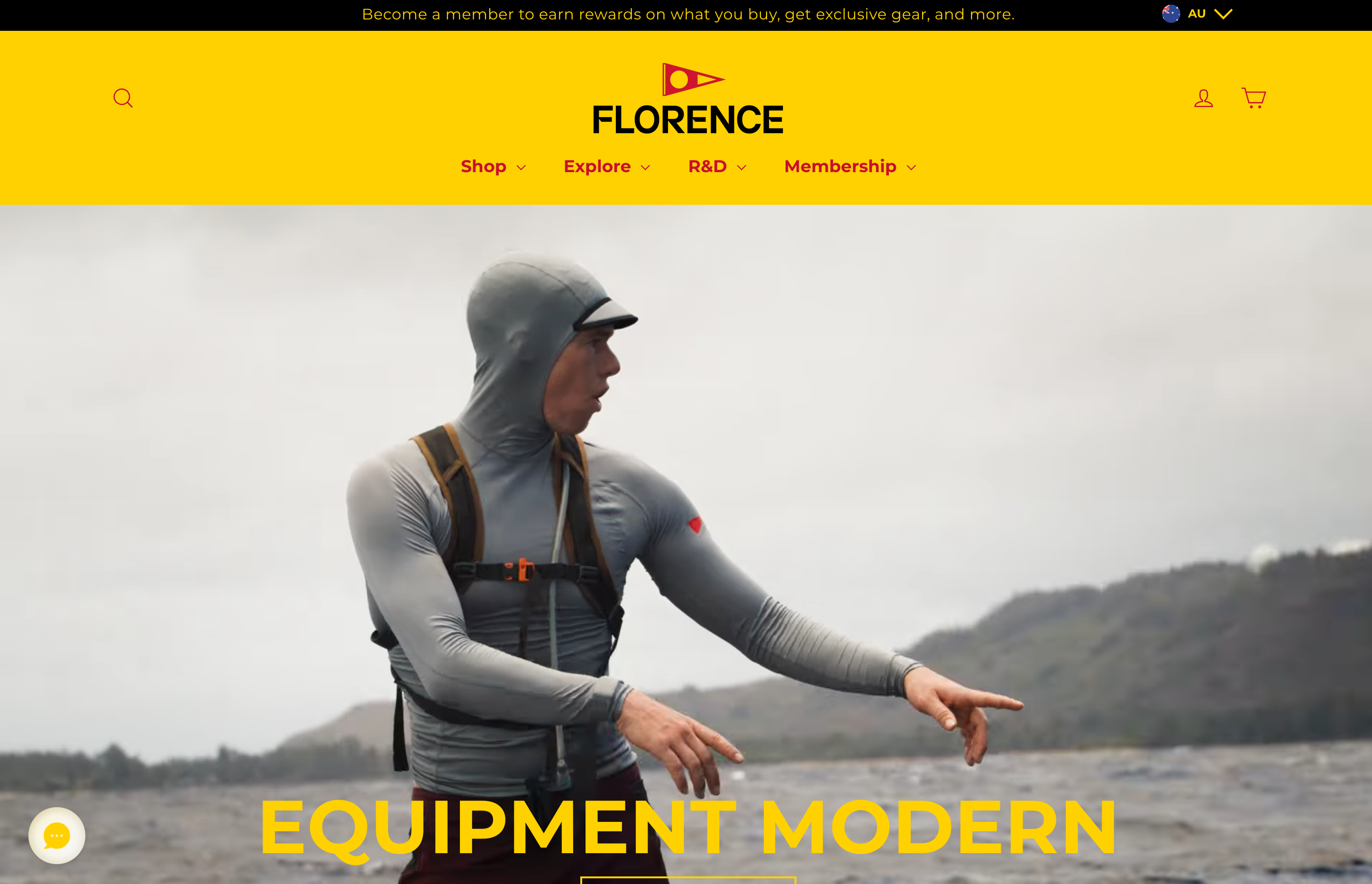 Florence Marine X membership page